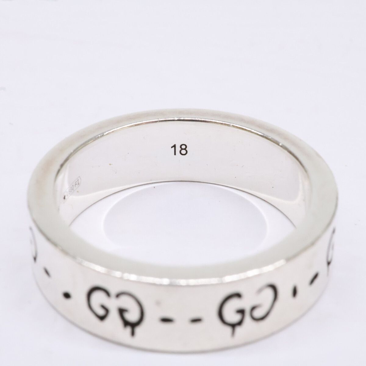 Gucci Ghost GG Skull Ring — view 3