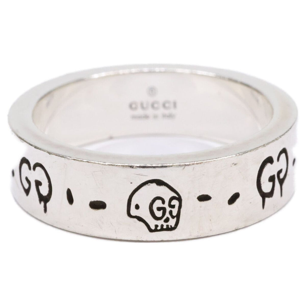 Gucci Ghost GG Skull Ring