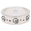 Gucci Ghost GG Skull Ring