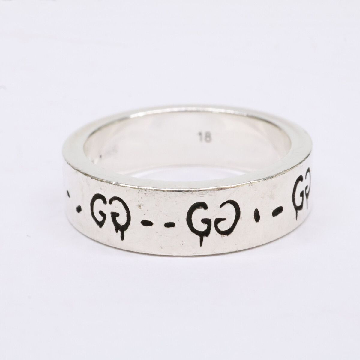 Gucci Ghost GG Skull Ring — view 6