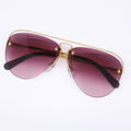 Louis Vuitton Grease Two Point Teardrop Eyewear