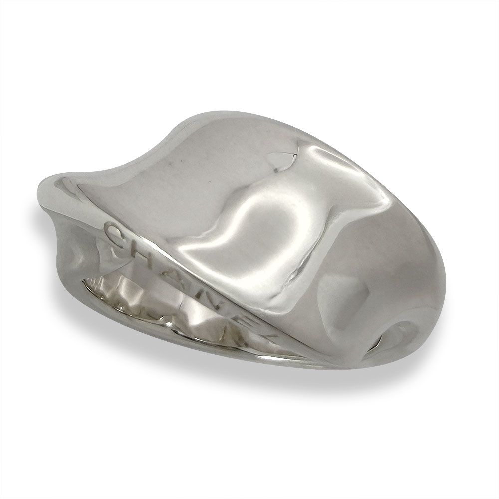 Chanel Twist Ring Silver