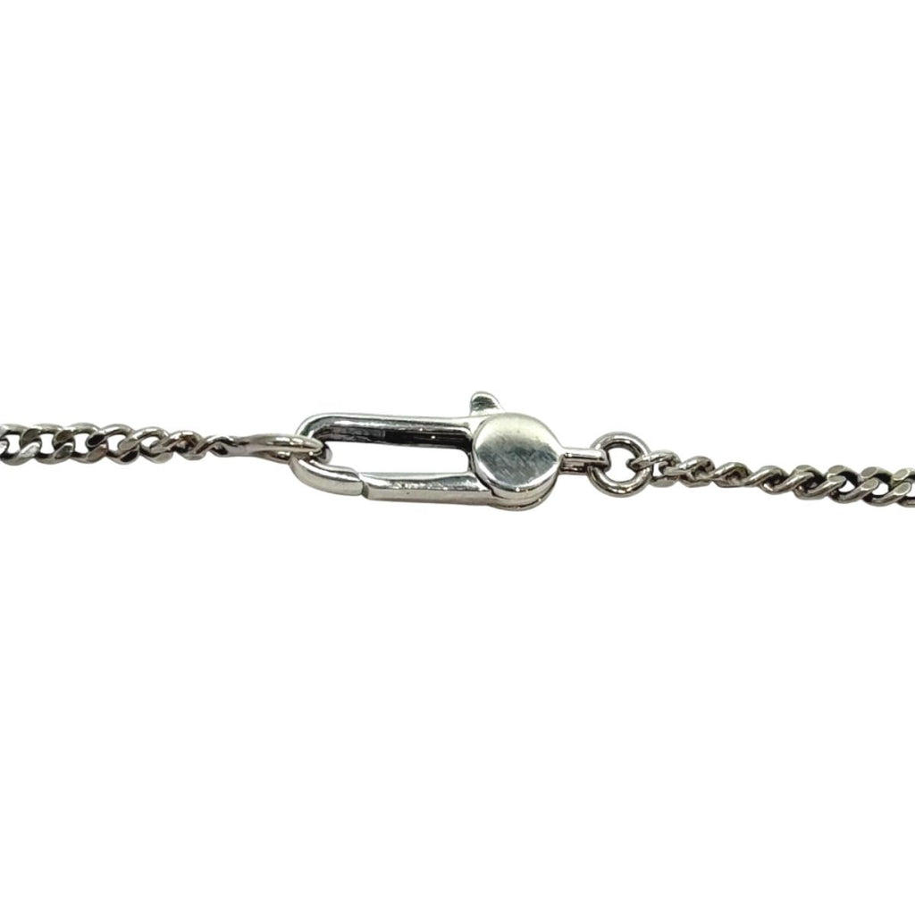 Gucci Diamante Plate Tag 925 Sterling Silver Enamel Pendant — view 3