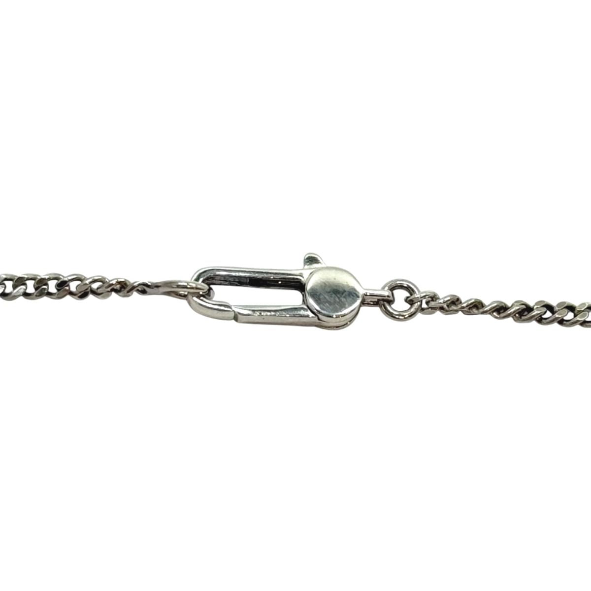 Gucci Diamante Plate Tag 925 Sterling Silver Enamel Pendant — view 3