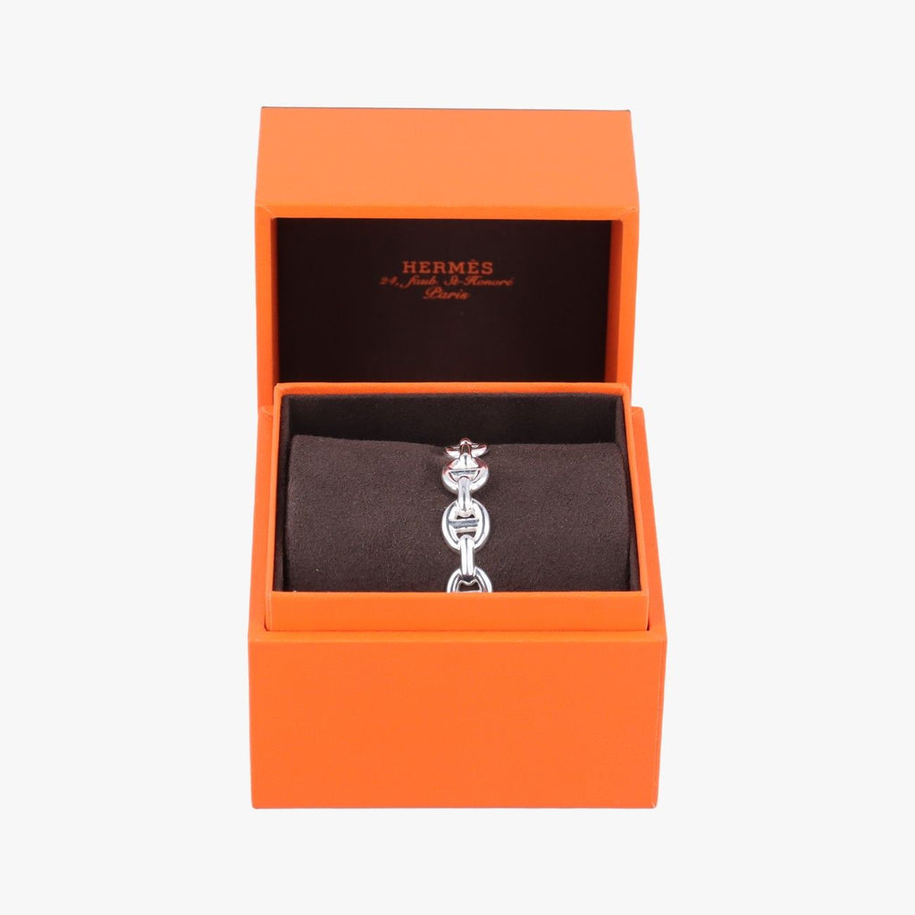 Hermes Chaine D'ancre Silver Bracelet — view 4