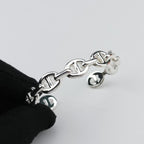 Hermes Chaine D'ancre Silver Bracelet — view 5