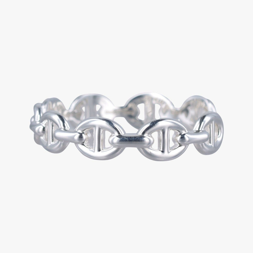Hermes Chaine D'ancre Silver Bracelet — view 3