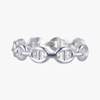 Hermes Chaine D'ancre Silver Bracelet — view 3