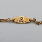 Dior Rose Des Vents Medallion Black Yellow Gold Bracelet — view 7