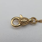 Dior Rose Des Vents Medallion Black Yellow Gold Bracelet — view 8