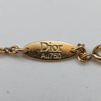 Dior Rose Des Vents Medallion Black Yellow Gold Bracelet — view 6