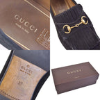 Gucci Loafers Moccasins Horsebit Quilt Suede les — view 9