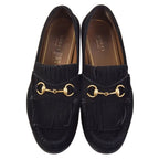 Gucci Loafers Moccasins Horsebit Quilt Suede les — view 4