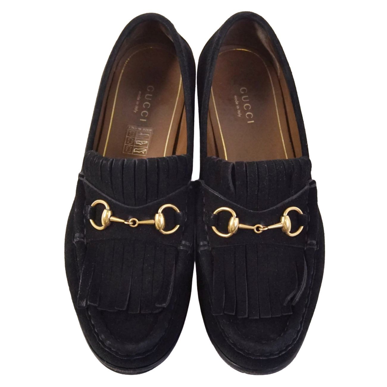Gucci Loafers Moccasins Horsebit Quilt Suede les — view 4