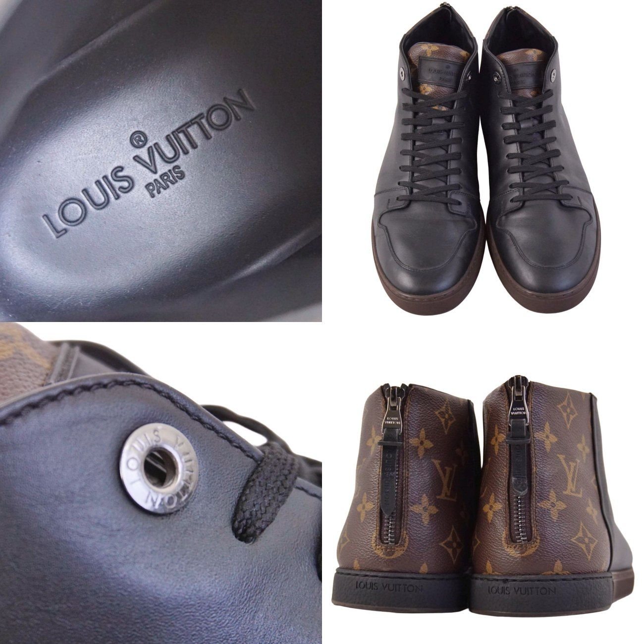 Louis Vuitton Sneakers High Cut Monograph — view 9