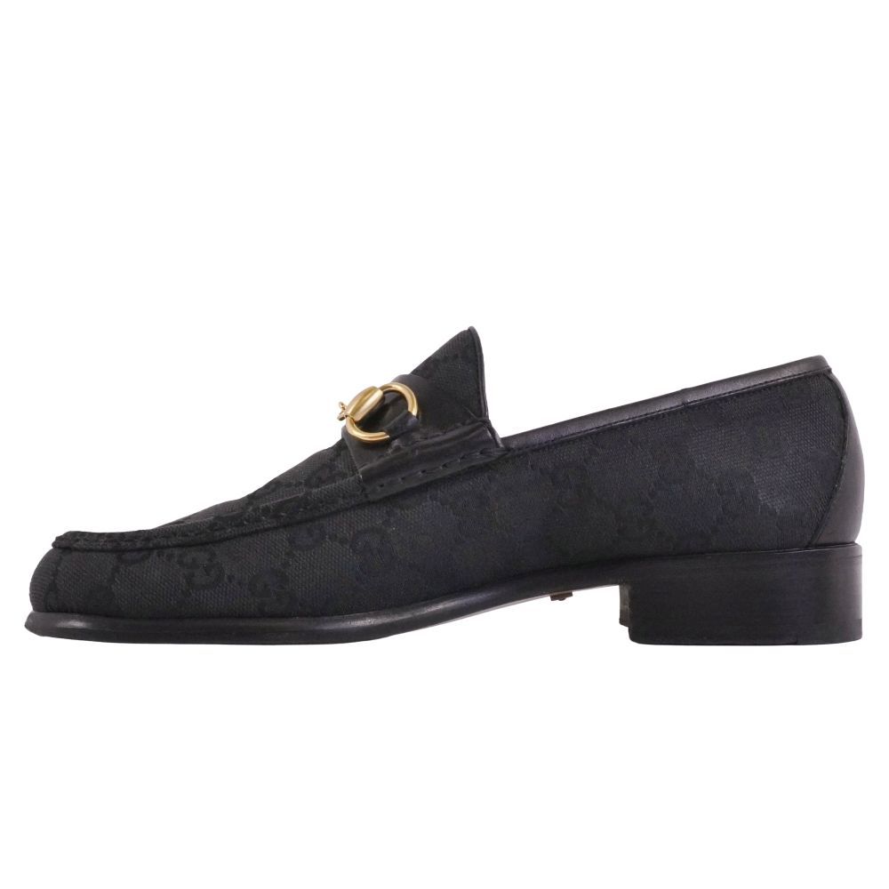 Gucci Loafers Moccasins Horsebit GG Pattern Canvas — view 7