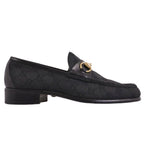 Gucci Loafers Moccasins Horsebit GG Pattern Canvas — view 6