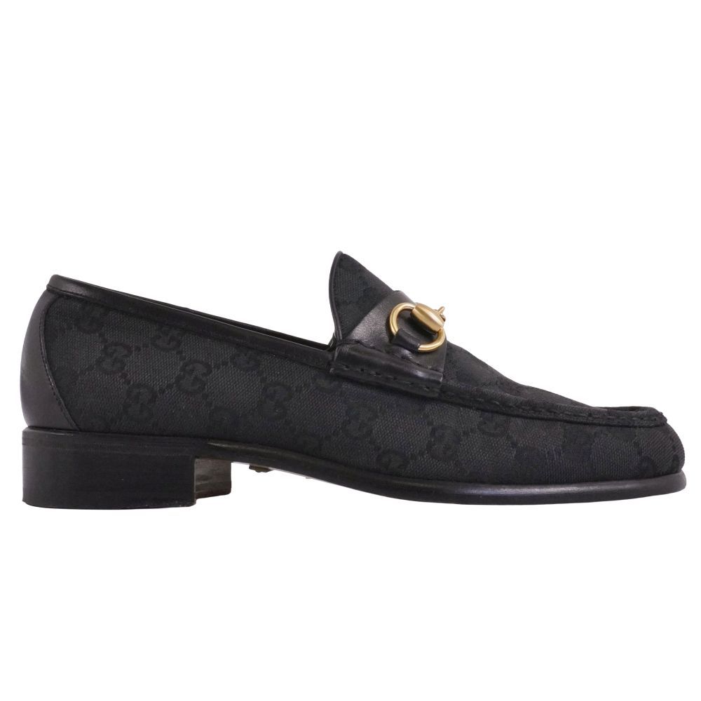 Gucci Loafers Moccasins Horsebit GG Pattern Canvas — view 6