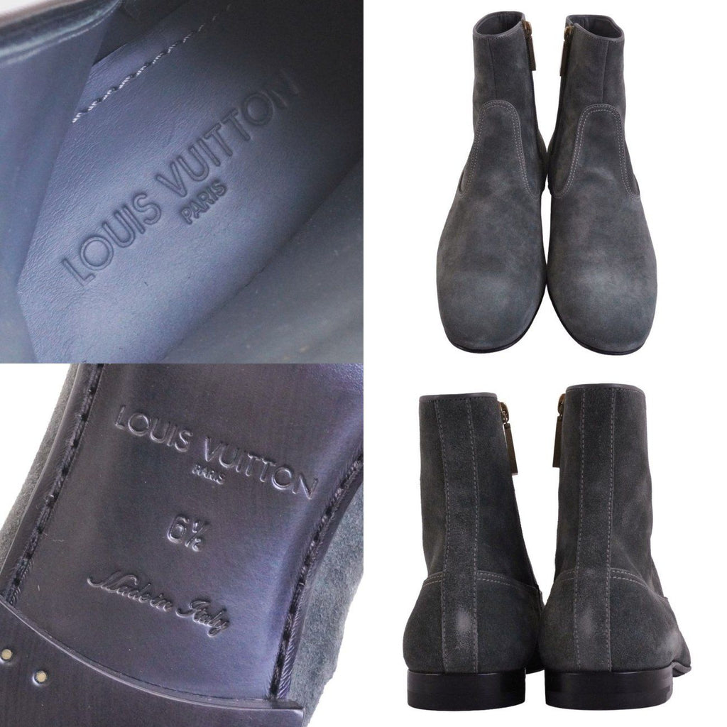 Louis Vuitton Short Boots Side Zipper — view 9