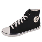 Chanel Vintage Sneakers High Cut Lace