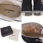 Chanel Vintage Sneakers High Cut Lace — view 9