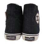 Chanel Vintage Sneakers High Cut Lace — view 5