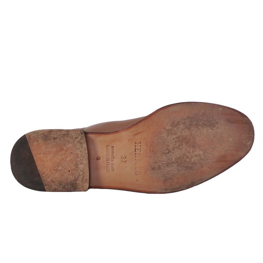 Hermes Boots Long Jumping Kelly Gold — view 8
