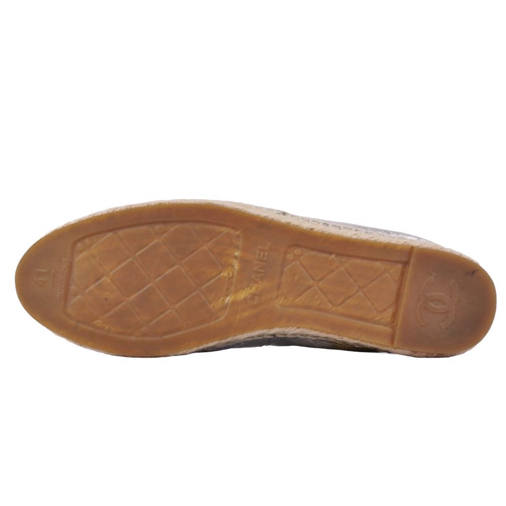 Chanel Sneakers Espadrille Slip on CC Logo — view 8