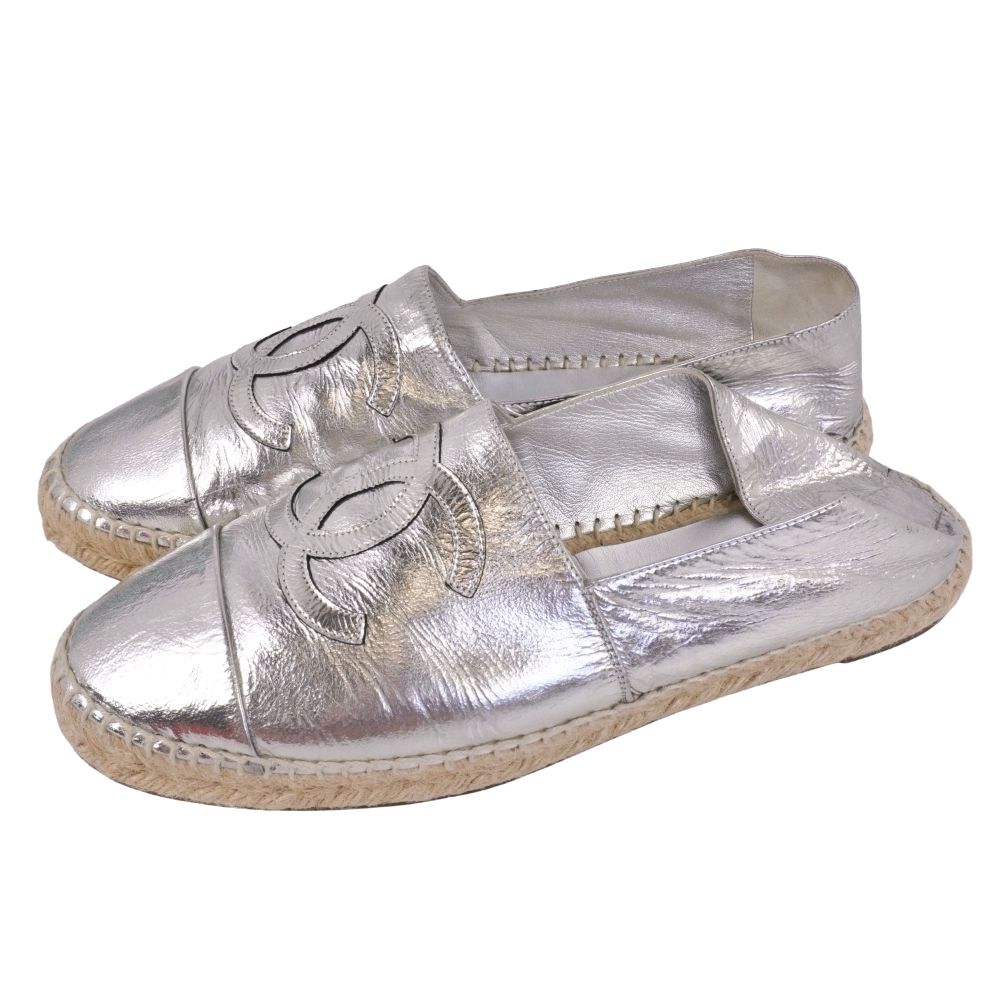 Chanel Sneakers Espadrille Slip on CC Logo