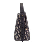 Dior Star Bucket Bag Small Calf Cotton Fabric Navy Gold — view 6