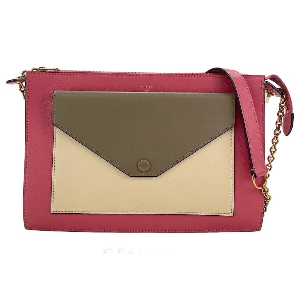 Celine Shoulder Bag Pocket Large 2-Way