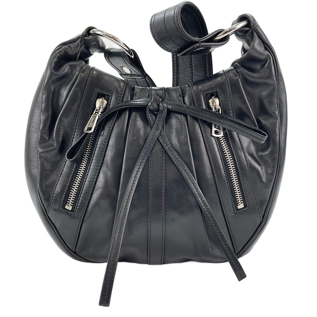 Saint Laurent Shoulder Bag Classic Pleats Hobo — view 2