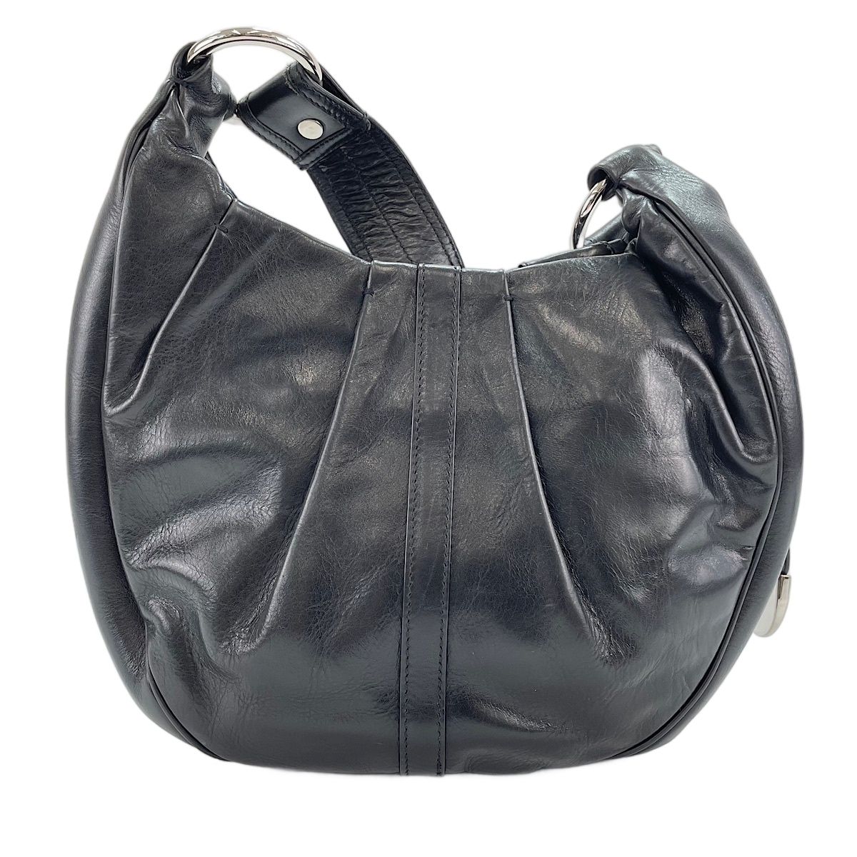 Saint Laurent Shoulder Bag Classic Pleats Hobo — view 3