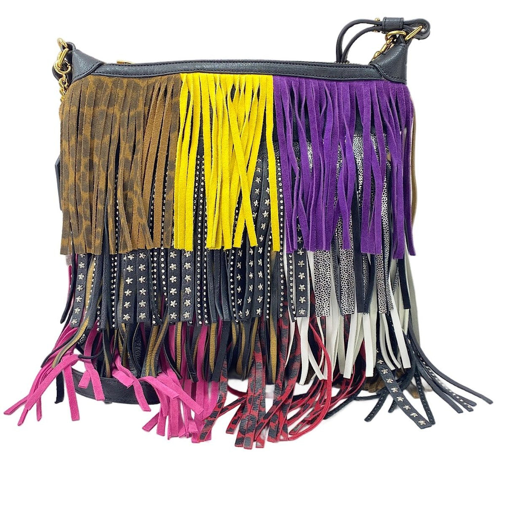 Saint Laurent Shoulder Bag Emmanuel Fringe — view 2
