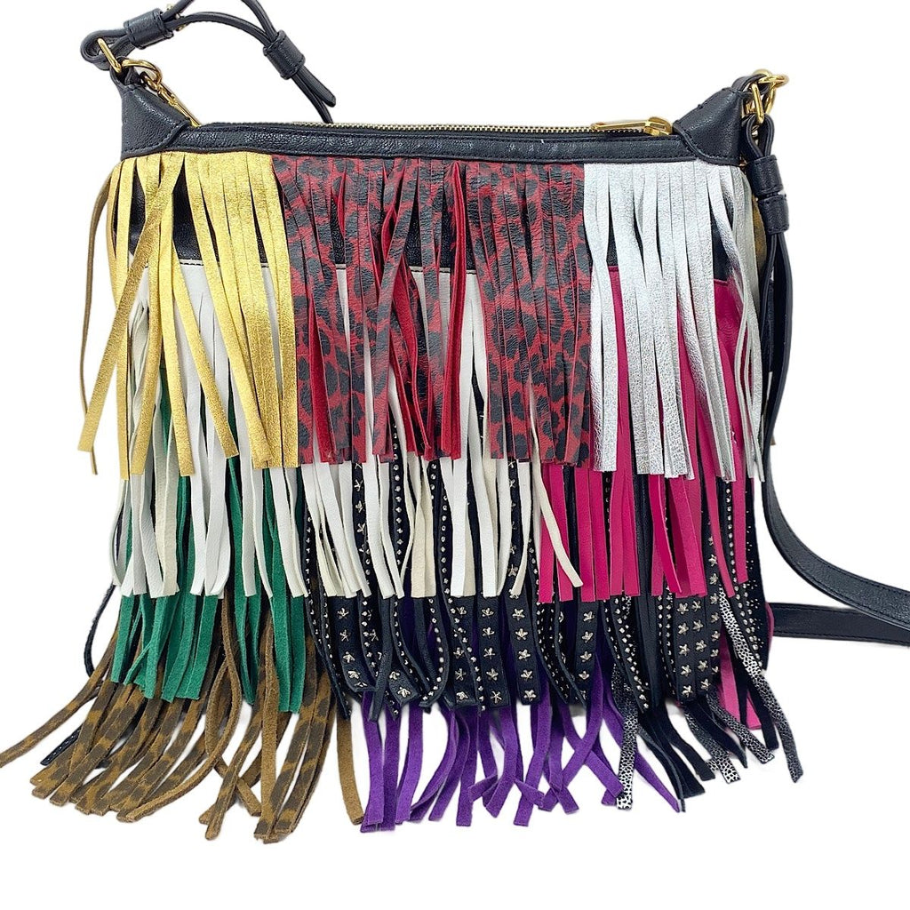 Saint Laurent Shoulder Bag Emmanuel Fringe — view 3