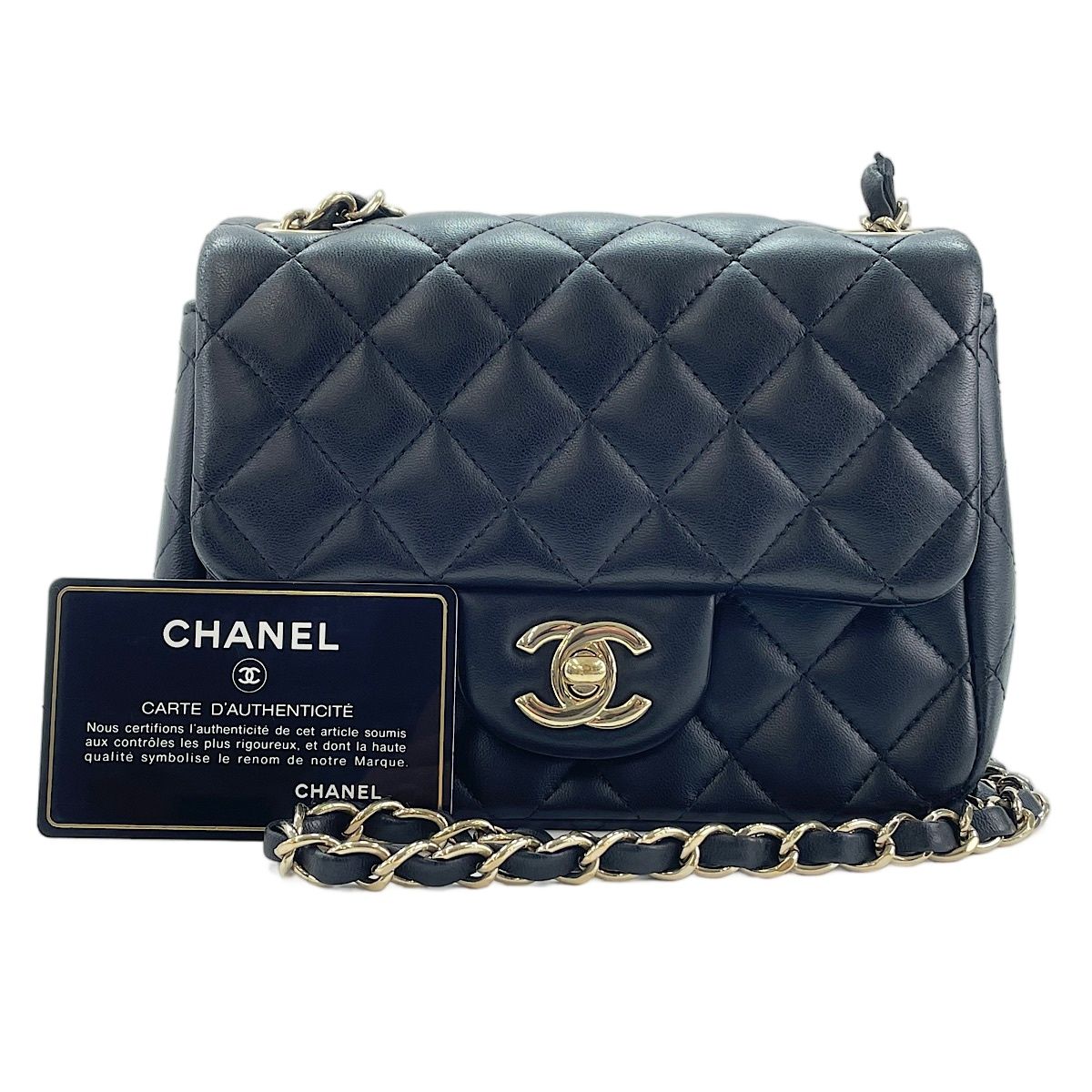 Chanel Shoulder Bag Mini Quilted