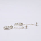 Hermes Polished 925 Chaine D'ancre Farandole MM Chain Earring — view 3