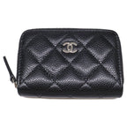 Chanel Caviar Leather Classic Zip Coin Purse