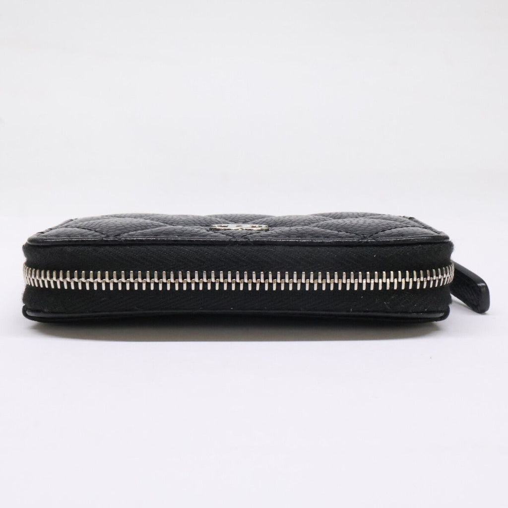 Chanel Caviar Leather Classic Zip Coin Purse — view 5