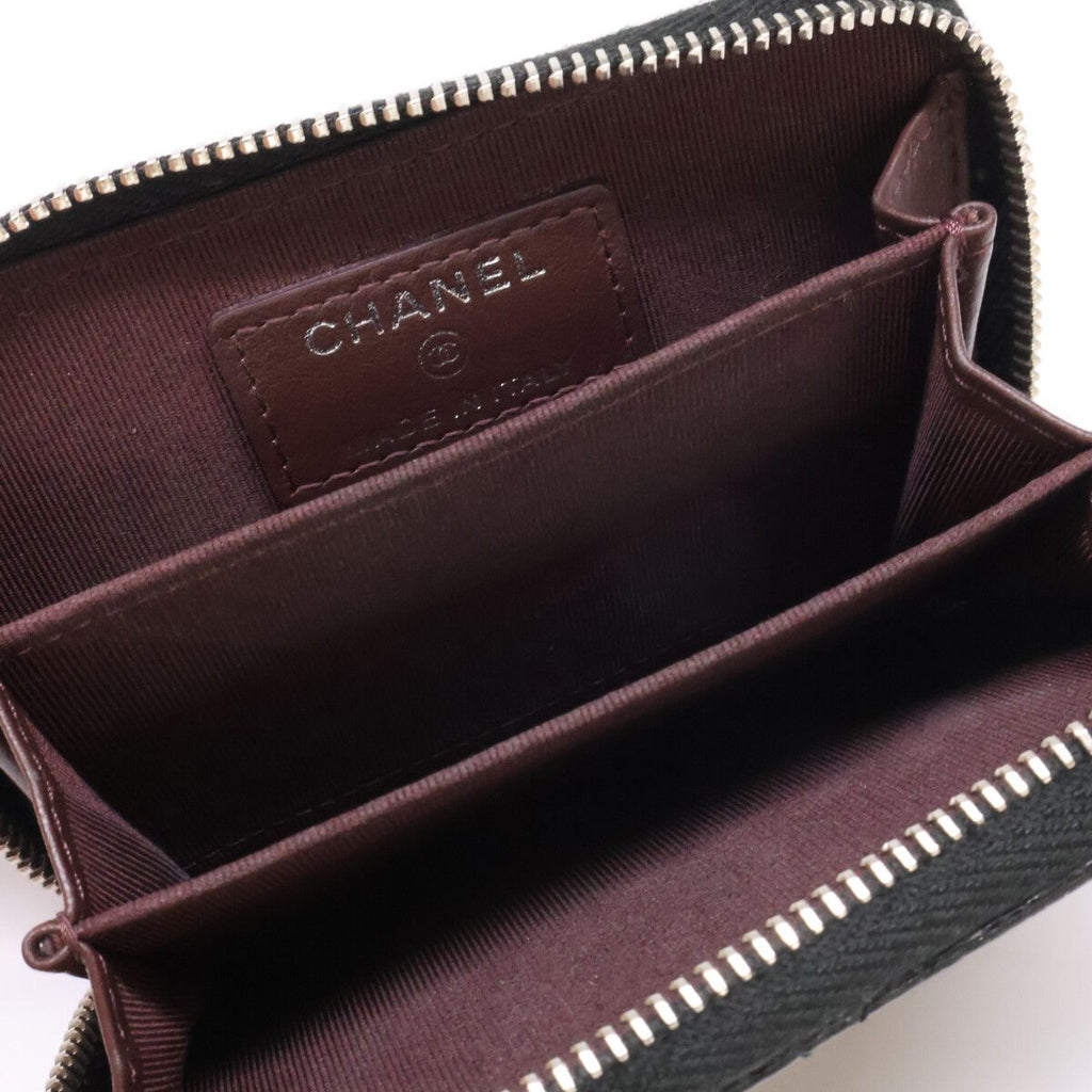 Chanel Caviar Leather Classic Zip Coin Purse — view 7