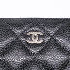 Chanel Caviar Leather Classic Zip Coin Purse — view 8