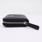 Chanel Caviar Leather Classic Zip Coin Purse — view 4