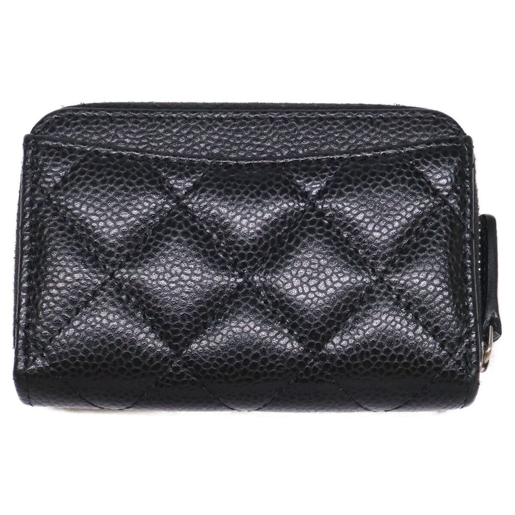 Chanel Caviar Leather Classic Zip Coin Purse — view 6