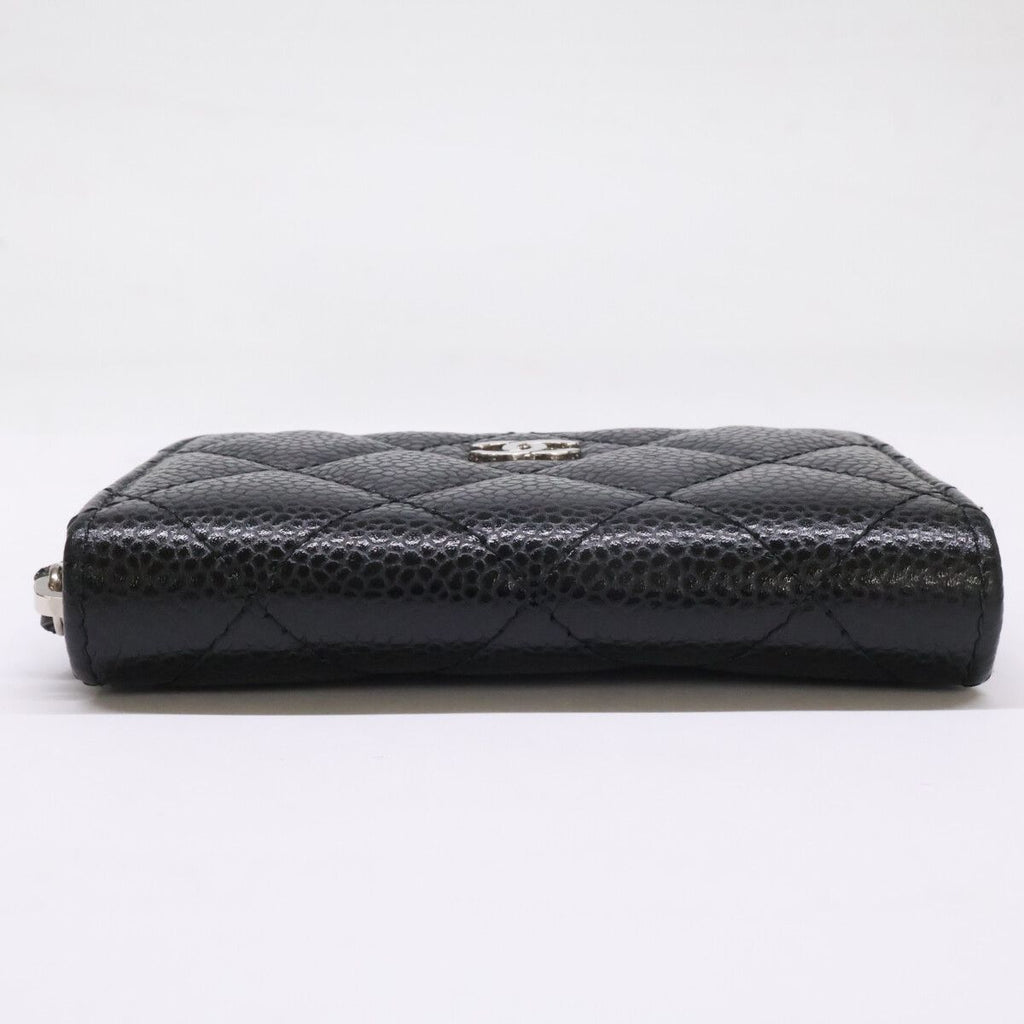 Chanel Caviar Leather Classic Zip Coin Purse — view 3