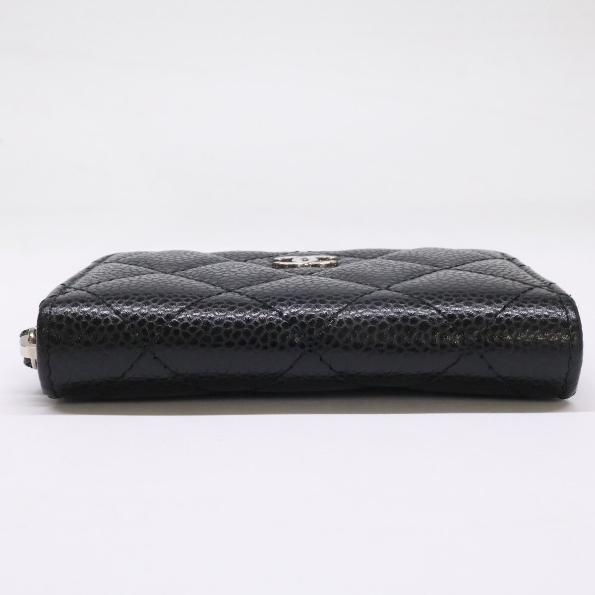Chanel Caviar Leather Classic Zip Coin Purse — view 3