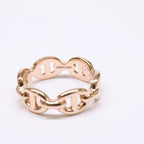 Hermes Polished 750 Chene D'ancre Enchainee PM 46 Ring — view 7
