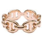 Hermes Polished 750 Chene D'ancre Enchainee PM 46 Ring — view 2
