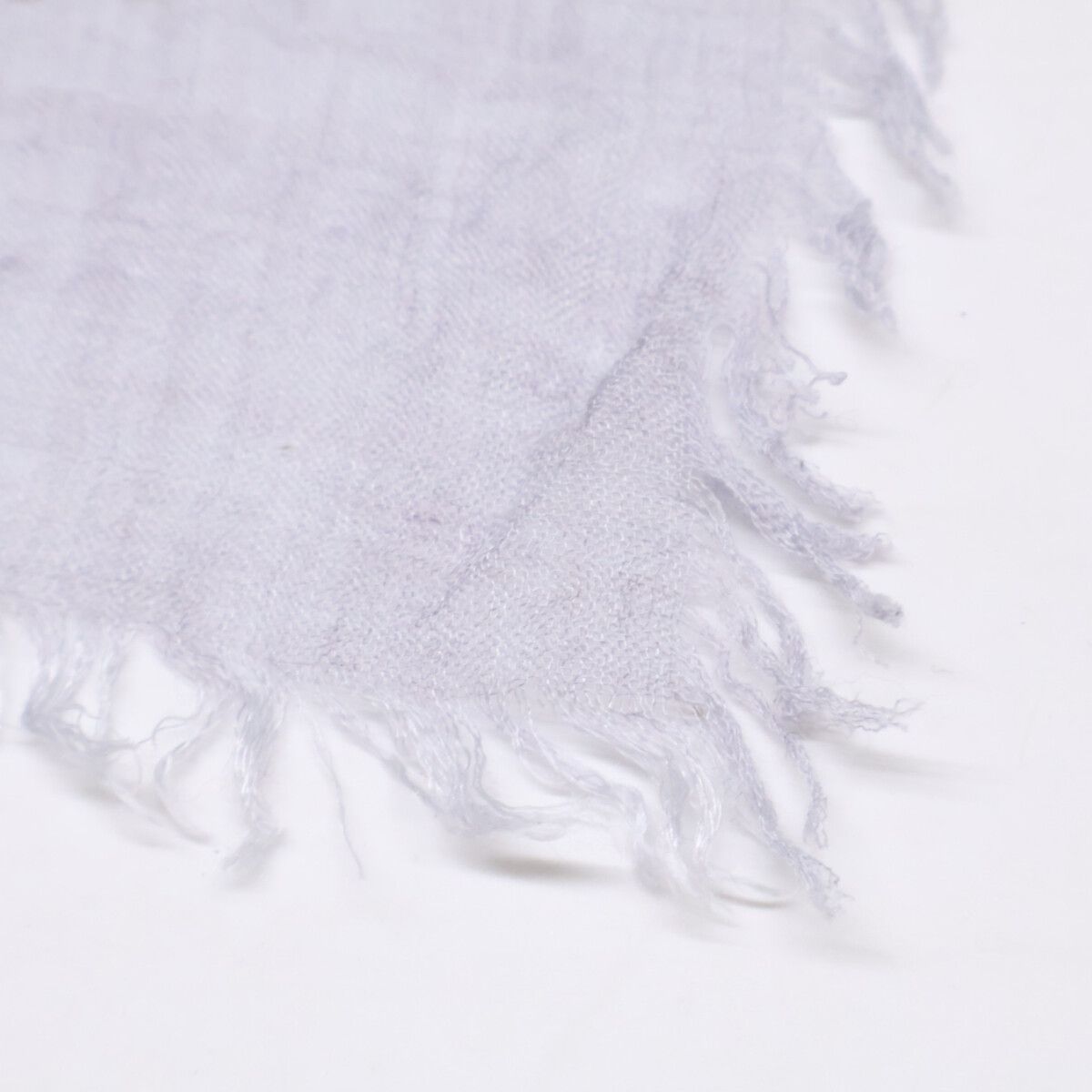 Chanel CC Logo Embroidery Cashmere Modal Scarf — view 4