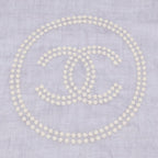 Chanel CC Logo Embroidery Cashmere Modal Scarf — view 2