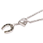 Hermes Bon Voyage Buffalo Horn Necklace — view 4
